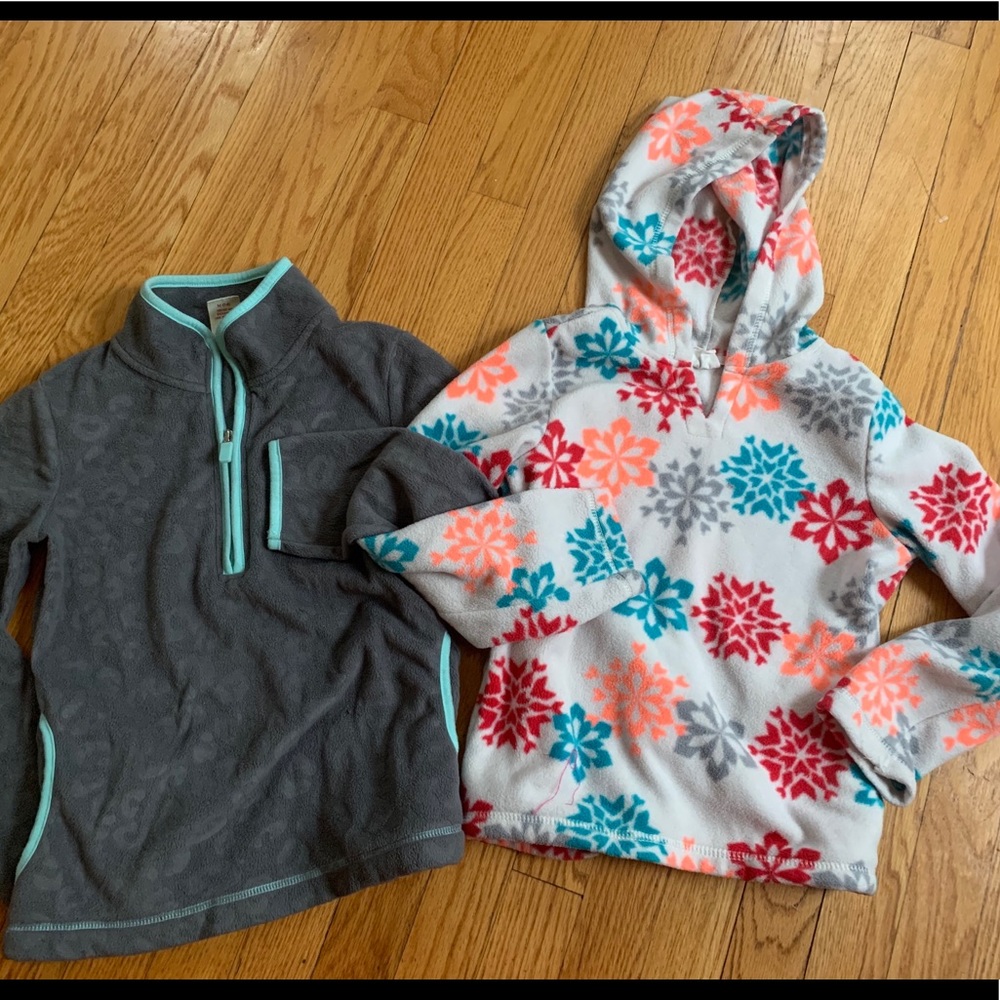 Girls sweatshirt hoodie set sz 7/8